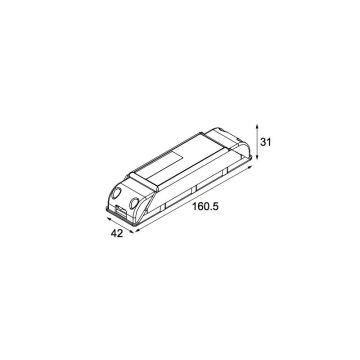 Modular LED Driver Constant Current Deep Dim DALI 500mA 20W Trafo's  ballast-1