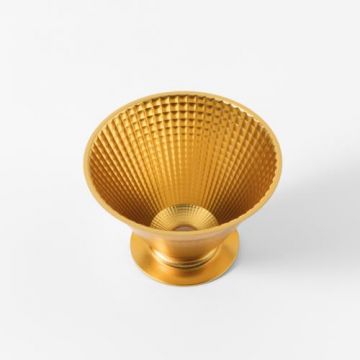 Modular Magnetic reflector LED Lamp goud/messing-1