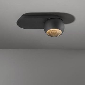 Modular Marbul 1x LED Tre dim GI Spot zwart-1