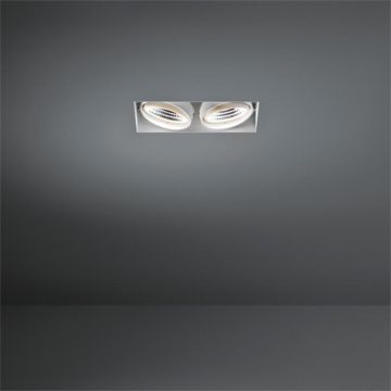 Modular Mini multiple trimless for smartrings 2x LED Spot wit-1