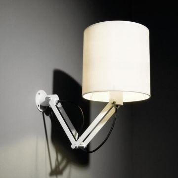 Modular Nomad  Minimal short E27 + Minimal Shade Medium Wandlamp zwart-1