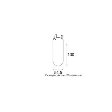 Modular Placebo glass tube down Plafondlamp wit-1