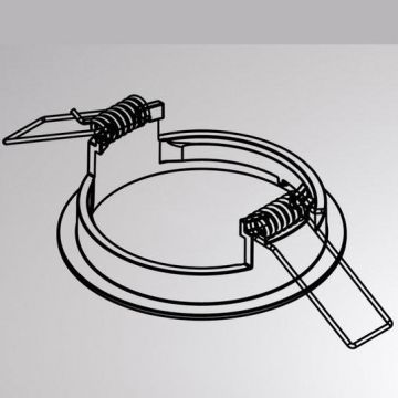 Molto Luce Blind Spot Mounting Frame Trafo's  ballast zwart-1