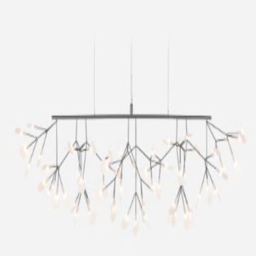 Moooi Heracleum III Linear Nickel  Hanglamp nikkel-1