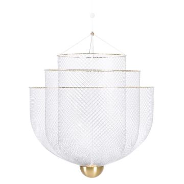 Moooi Meshmatics Small Hanglamp aluminium-1
