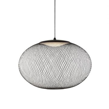 Moooi NR2 Just Black medium 12W 2700K CRI82 450lm Hanglamp zwart-1