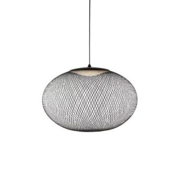 Moooi NR2 Just Black Medium 4M Hanglamp zwart-1
