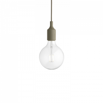 Muuto E27 LED Olive Hanglamp olijf-1