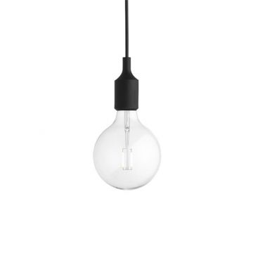 Muuto E27 Pendant Lamp - Black Hanglamp zwart-1
