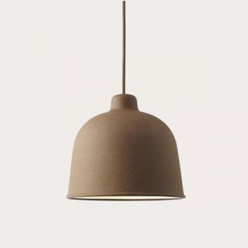 Muuto Grain LED Nature Hanglamp bruin-1