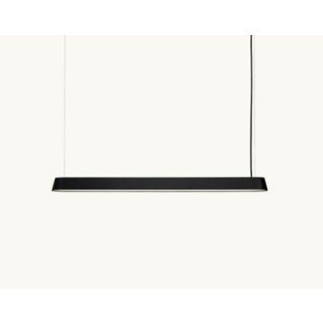 Muuto LINEAR PENDANT LAMP 87.2cm  Hanglamp zwart-1