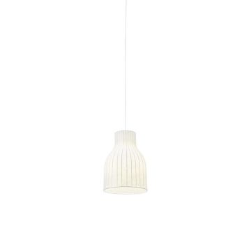 Muuto Strand pendant, ∅28cm opened, white, dimmable H=180cm Hanglamp wit-1