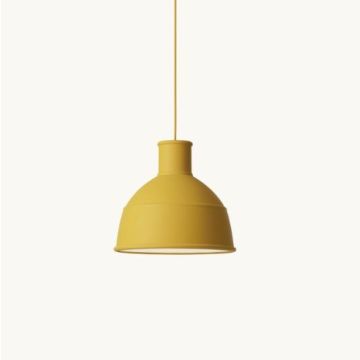 Muuto Unfold Mustard E27  Hanglamp geel-1