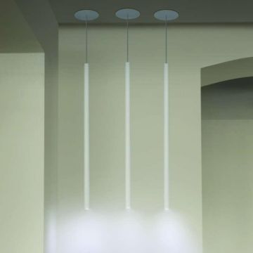 Nemo Lighting Canna Nuda Metallo Hanglamp wit-1