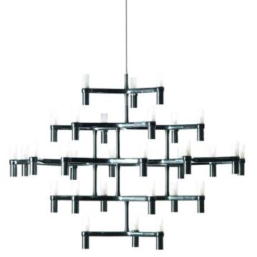 Nemo Lighting Crown Magnum Hanglamp zwart-1