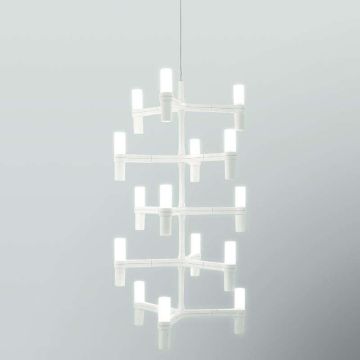 Nemo Lighting Crown Multi Hanglamp wit-1