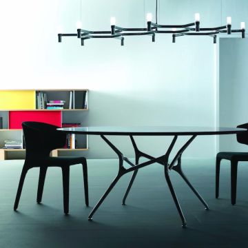 Nemo Lighting Crown Plana Major Hanglamp zwart-1