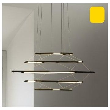 Nemo Lighting Drop 5 Gold Hanglamp goud/messing-1