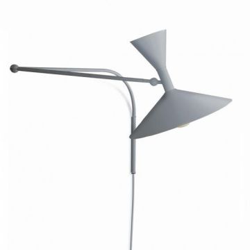 Nemo Lighting Lampe de Marseille Wandlamp lichtgrijs-1