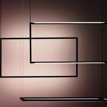 Nemo Lighting Spigolo Vertical Hanglamp zwart-1