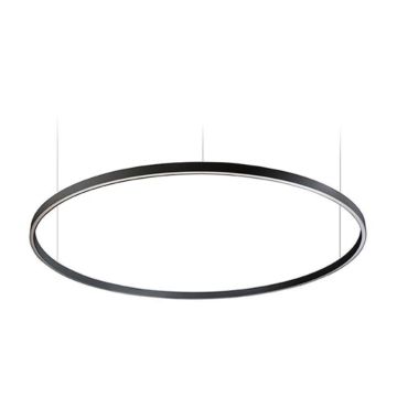 Nemo Lighting Zirkol C black 100cm UP/DOWNLIGHT Dali 90W 5539lm 3000K Hanglamp zwart