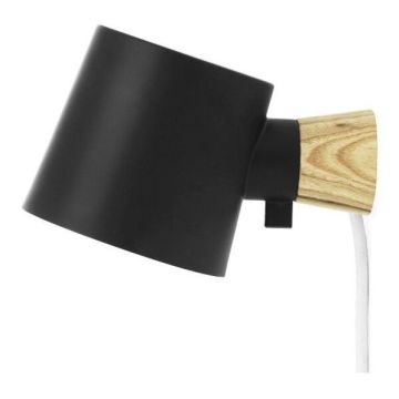 Normann Copenhagen Rise black Wandlamp zwart-1