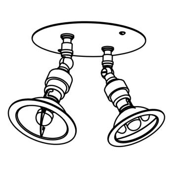 Nosta Charlie C2 opbouwspot Spot aluminium-1