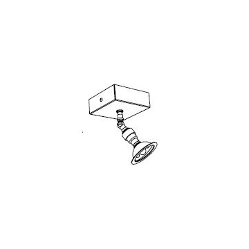 Nosta Charlie MB1 opbouwspot Spot nikkel-1