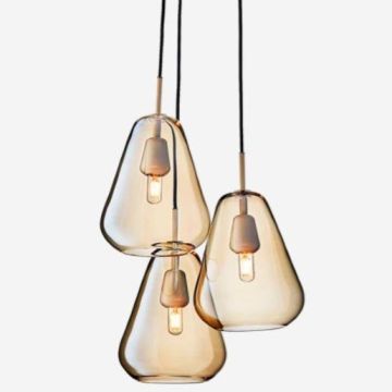 Nuura Anoli 3 nordic gold / gold Hanglamp goud/messing-1