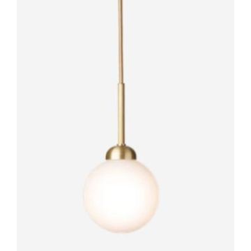 Nuura Apiales 1 brushed brass / opal (min. 4pcs) Hanglamp brons-1