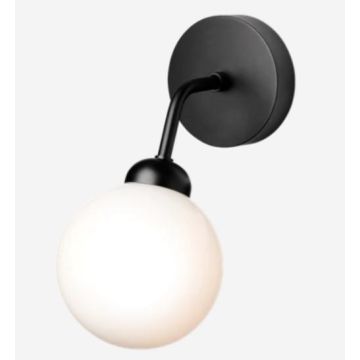 Nuura Apiales Wall satin black / opal Wandlamp zwart-1