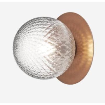 Nuura Liila 1 dark bronze / optic clear Wand Tuinverlichting  transparant-1