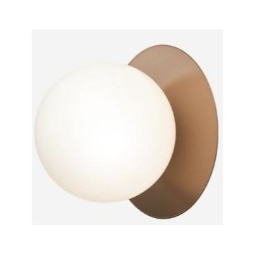 Nuura Liila 1 Large dark bronze / opal Wandlamp brons-1
