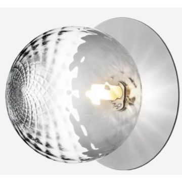 Nuura Liila 1 Large light silver / optic clear Wandlamp zilver-1
