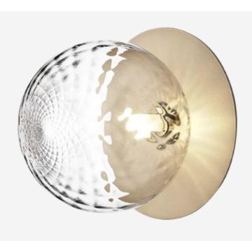 Nuura Liila 1 Large nordic gold / optic clear Wandlamp goud/messing-1