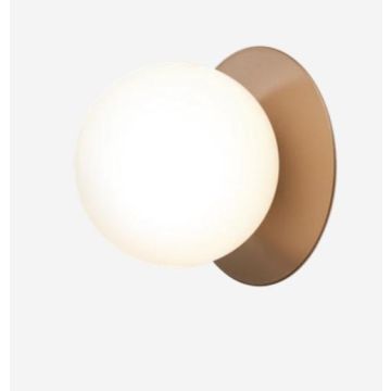 Nuura Liila 1 Medium dark bronze / opal Wandlamp brons-1