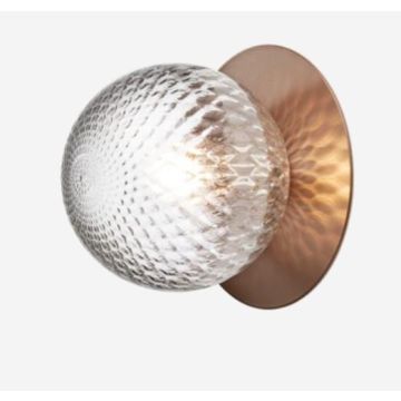 Nuura Liila 1 Medium dark bronze / optic clear Wandlamp brons-1