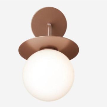 Nuura Liila Wall Outdoor dark bronze / optic opL Wand Tuinverlichting  brons-1