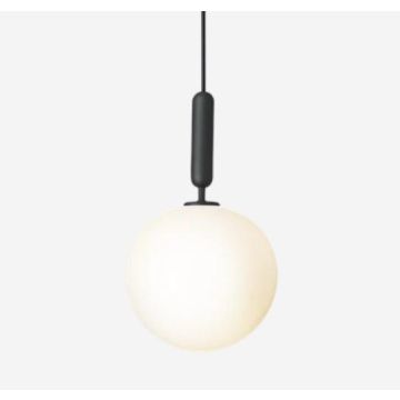 Nuura Miira 1 Large rock grey / opal Hanglamp lichtgrijs-1