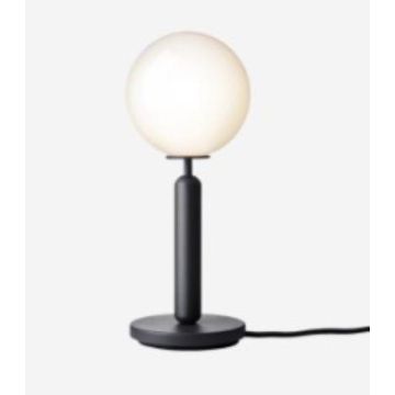 Nuura Miira Table rock grey / opal cable: black Tafellamp donkergrijs-1