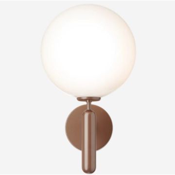 Nuura Miira Wall Outdoor dark bronze / opal Wand Tuinverlichting  wit-1