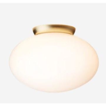 Nuura Rizzatto 301 satin brass / opal Plafondlamp goud/messing-1