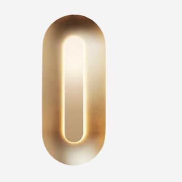 Nuura Sasi Large brass Wandlamp goud/messing-1