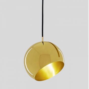 Nyta Tilt Globe Hanglamp goud/messing-1