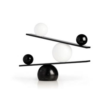 Oblure Balance Tafellamp zwart-1