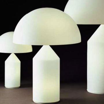 Oluce Atollo 233 Tafellamp wit-1