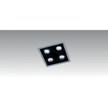 Orbit Piccolo Frame square Spot aluminium-1