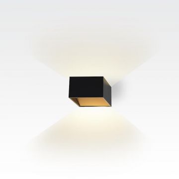 Orbit Pixie LED fase dimbaar Wandlamp zwart-1