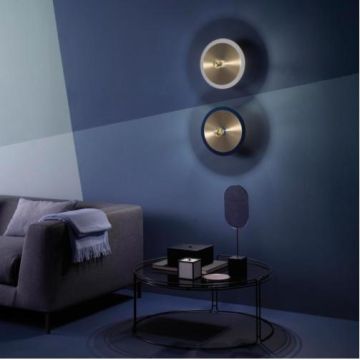 Oty light POP HOST Ø32 W WHITE/BRASS Wandlamp wit-1