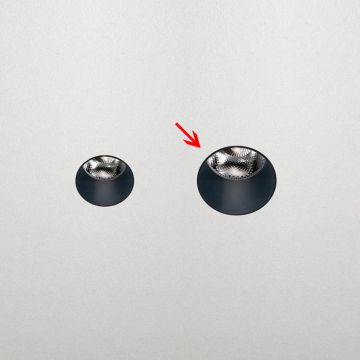 Oty light POP P01 Ø5,5 2700K 22°TRIMLESS BLACK Spot zwart-1